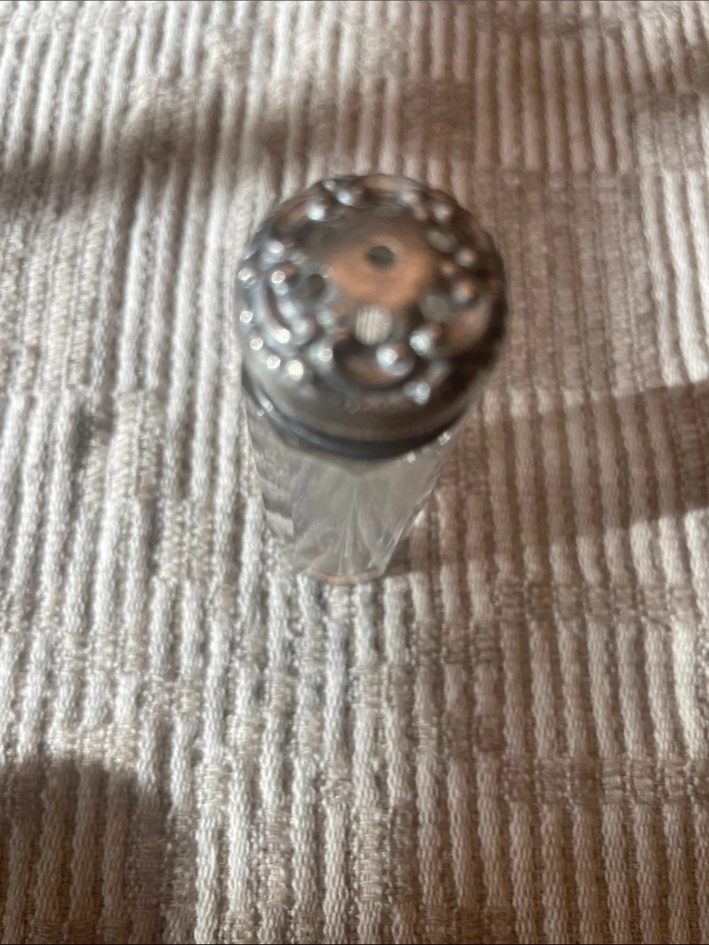 Antique Sterling Silver Salt and Peppershaker